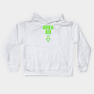 UFO Area 51 funny Kids Hoodie